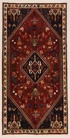 Gashghai Tappeto persiano 80 x 160 (Iran) Annodato A Mano