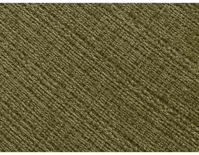 Divano angolare color kaki (con penisola a destra/con chaise lounge) con rivestimento in ciniglia Leonore – Bobochic Paris