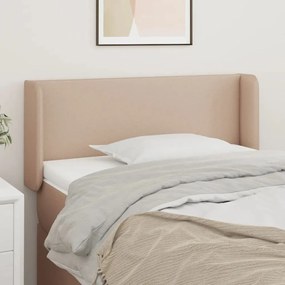 Testiera Ad Orecchio Cappuccino 83x16x78/88 Cm İn Similpelle /