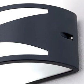 Orion - Applique da esterno SHELL 1xE27/40W/230V IP54 antracite