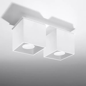 Sollux SL.0065 - Faretto QUAD 2 2xGU10/40W/230V bianco