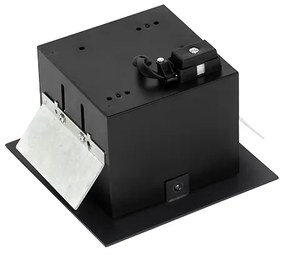 Faretto da incasso moderno nero orientabile - Oneon 70