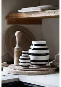 Vaso in ceramica bianco/nero Omaggio - Kähler Design
