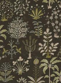 Josephine Munsey Tapete Cynthia - Black and Olive