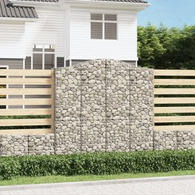 Cesti Gabbioni Ad Arco 8 Pz 200x50x200/220 Cm Ferro Zincato /