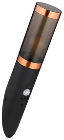 Globo 3157BCS-Applique da esterno con sensore BOSTON 1xE27/15W/230V IP44 nero/rame