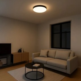 Plafoniera LED MAYA LED/36W/230V Ø 50 cm nera