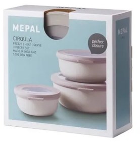 Scatole per alimenti in set da 3 Cirqula - Mepal