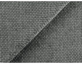 Divano angolare grigio allungabile/con contenitore (con penisola a destra/con chaise lounge) con rivestimento in ciniglia Mele – Makamii