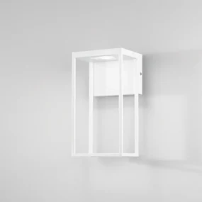 Applique LED moderno LED-W-GRIS-BCO bianco IP54, luce cct da bianco caldo al bianco neutro 1390 lumen, INTEC