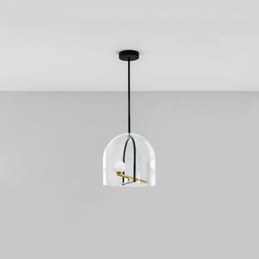 Artemide -  Yanzi SP LED  - Lampadario moderno con diffusore in vetro soffiato