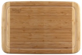Lamart - Tagliere da cucina 30x20 cm bambù
