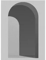 Rebel Walls Carta da parati panoramica Arch - Grey