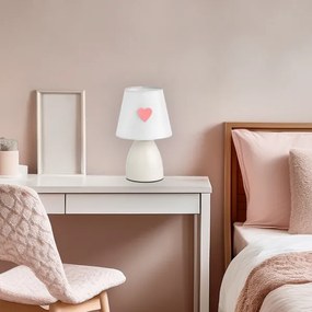 ONLI - Lampada per bambini TITTA 1xE14/6W/230V 20 cm bianca