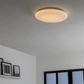 Plafoniera LED moderno Flow, bianco Ø 40 cm, luce con 3 temperature di colore dimmerabile, 1800 lumen INSPIRE