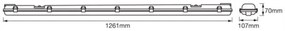 Osram - Apparecchio tecnico fluorescente LED SUBMARINE 2xG13/15W/230V IP65