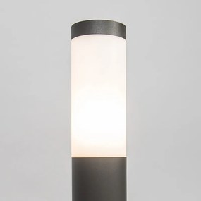 Lampada da esterno a palo antracite 45 cm IP44 - Rox con picchetto da terra e pressacavo