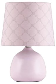 Rabalux 4384 - Lampada da tavolo ELLIE E14/40W rosa