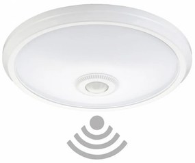 Plafoniera Led Halls 20W Bianca Rotonda con sensore di movimento Bianco neutro 4500K M LEDME