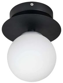 Art Deco 24 Applique da Parete/Plafoniera IP44 Black/White - Globen Lighting