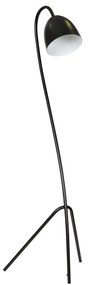 Piantana Moderno Beowulf Acciaio Nero 1 Luce E27 Ip20