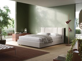 Alicia letto imbottito con vano contenitore in tessuto impermeabile T14