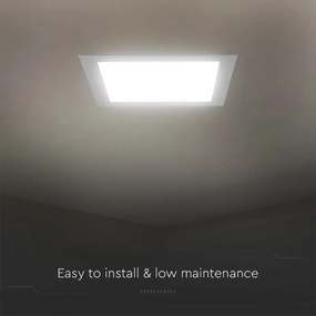 Lampada LED da incasso LED/24W/230V 29,5x29,5 cm 6500K bianco