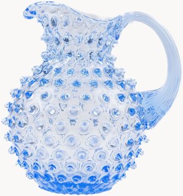 Brocca in vetro soffiato Paris Hobnail