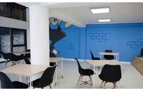 Plafoniera VITAL 2xE27/60W/230V cromo opaco