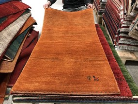 Gashguli Tappeto persiano 130 x 70 Giallo (Iran) Annodato A Mano