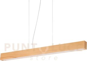 Craft lampadario a sospensione in metallo e legno naturale 3000k 32...