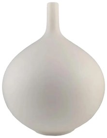 Vaso in ceramica bianco 24 cm