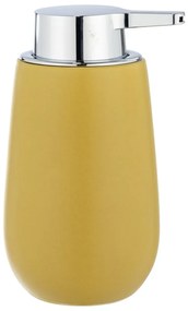 Dispenser di sapone in ceramica gialla 0,32 l Badi - Wenko