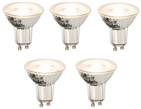 Set di 5 Lampada LED dimmerabile GU10 8W 660 lm 3000K