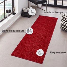 Runner rosso , 80 x 200 cm Pure - Hanse Home