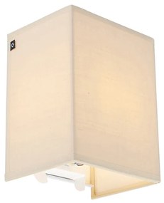 Applique da parete rustica beige - Vete