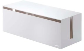 Scatola per caricabatterie bianca Scatola per cavi web - YAMAZAKI