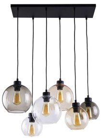 TK Lighting 2164 - Lampadario a sospensione con filo CUBUS 6xE27/60W/230V