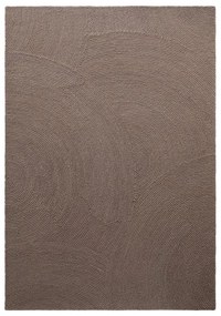 Tappeto grigio tortora in lana tessuto a mano 160x230 cm Eleni Taupe – Hanse Home