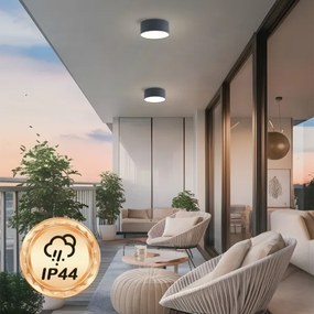 Brilagi - Plafoniera da bagno a LED FORIS LED/20W/230V Ø 15 cm antracite IP44