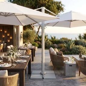 DA VINCI - ombrellone doppio da giardino