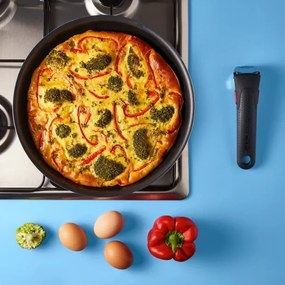 Tefal - Set di pentole 10 pz INGENIO EASY COOK &amp; CLEAN BLACK