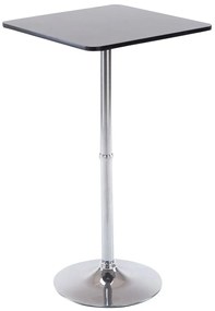 Tavolo Bistrot Quadrato Alto 60x60 Cm / Schwarz