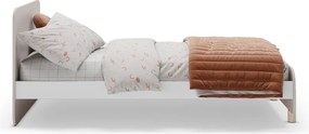Letto per bambini in legno di pino crema 90x190 cm Nora - Marckeric