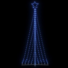 Albero Di Natale A Led 447 Led Blu 249 Cm /