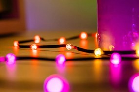 Filo di luci di natale 400 lampadine LED multicolore TWINKLY natalizia 20 m programmabile