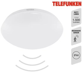 Telefunken 601206TF - Plafoniera LED da bagno LED/15W/230V diametro 28 cm