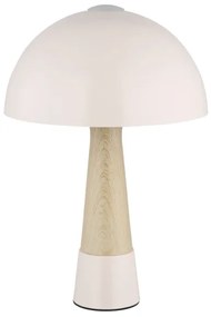 Globo 51570121 - Lampada da tavolo PAULIN 1xE27ILLU/40W/230V beige