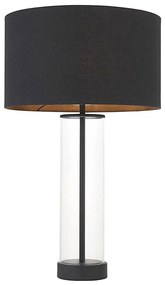 Endon 100440 - Lampada da tavolo dimmerabile LESSINA 1xE27/10W/230V nera