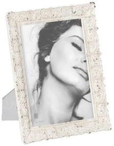 Cornice Portafoto Bianco Poliresina 16,5 x 2 x 22 cm